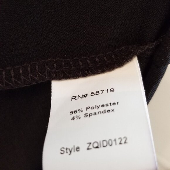 NY Collection Black Dress - Picture 4 of 5